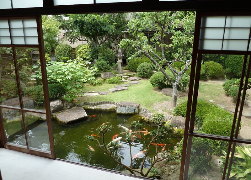 Japanese garden at home
